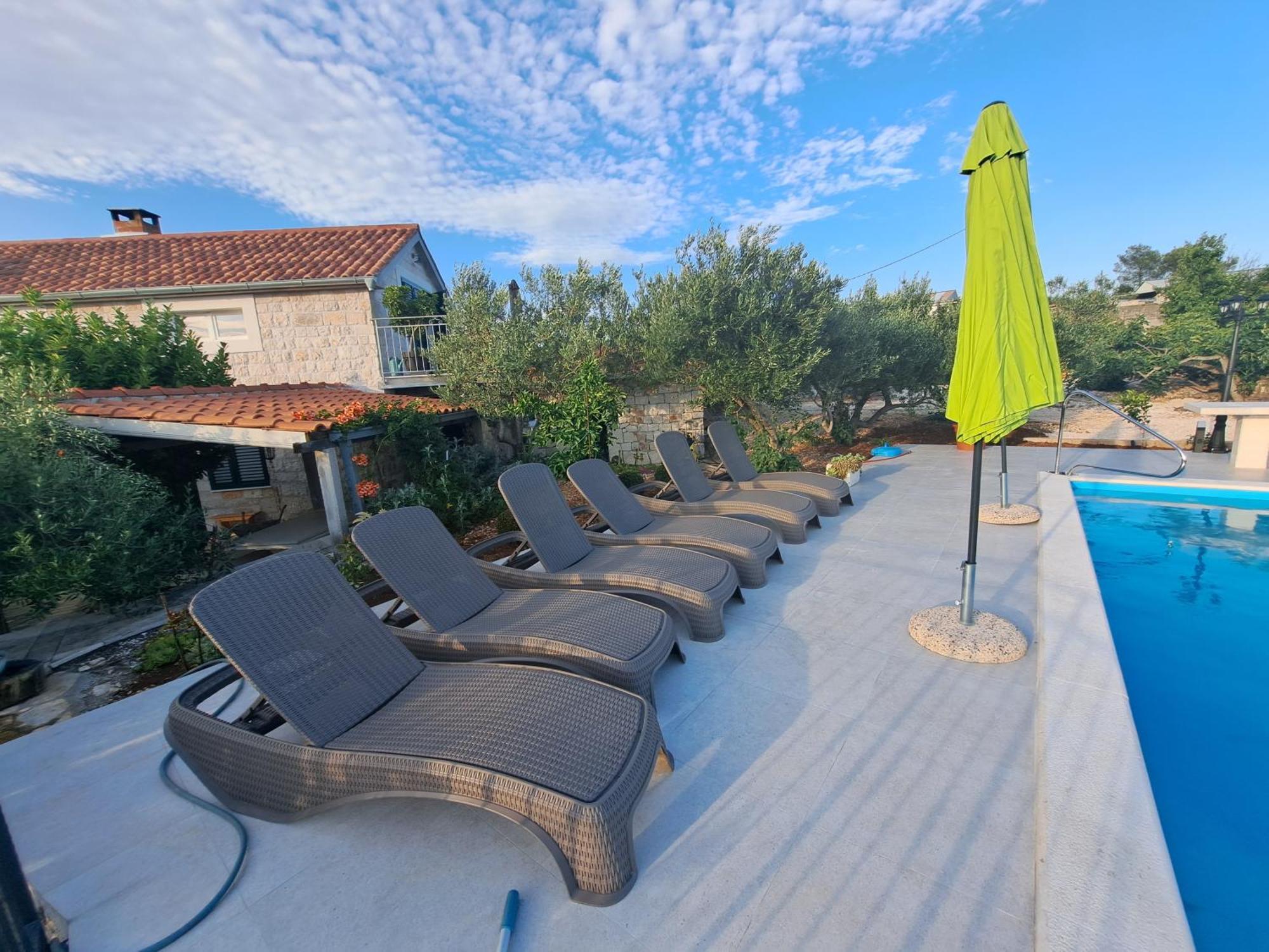 Villa Casa Mia Gornji Seget Exteriér fotografie